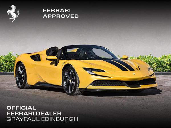 Ferrari SF90 Spider 4.0T V8 7.9kWh F1 DCT 4WD Euro 6 (s/s) 2dr