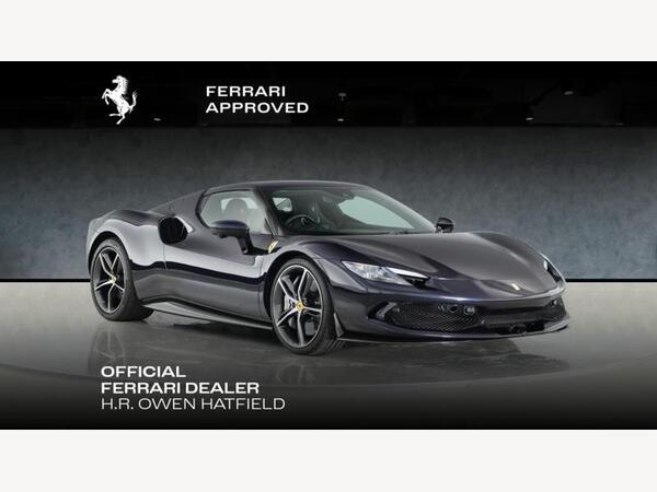 Ferrari 296 GTB 3.0T V6 7.45kWh F1 DCT Euro 6 (s/s) 2dr