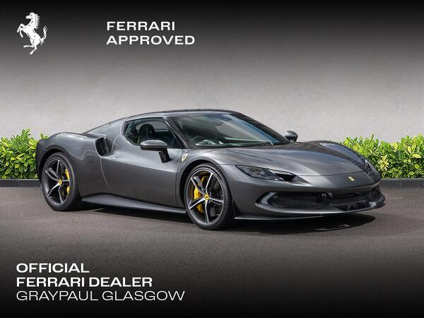 Ferrari 296 GTB 3.0T V6 7.45kWh F1 DCT Euro 6 (s/s) 2dr