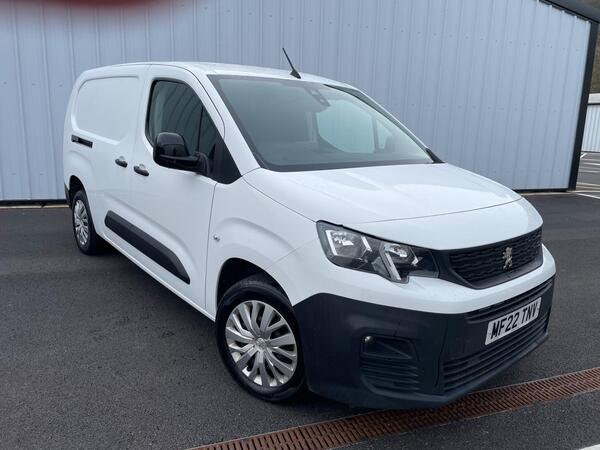 Peugeot Partner 1.5 BlueHDi 850 Professional Premium Long Crew Van Double Cab 6dr Diesel Manual LWB Euro 6 (100 bhp)