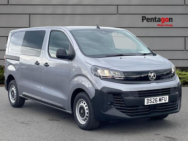 Vauxhall Vivaro 2.0 Turbo D Prime Crew Van Double Cab 6dr Diesel Manual Swb Euro 6 (145 Ps)