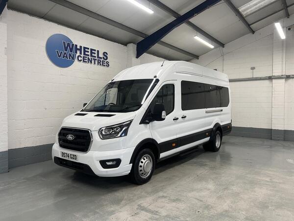 Ford Transit 2.0 460 EcoBlue Limited Minibus Double Cab 5dr Diesel Auto RWD L4 H3 Euro 6 (s/s) (17 Seat, DRW) (165 ps)