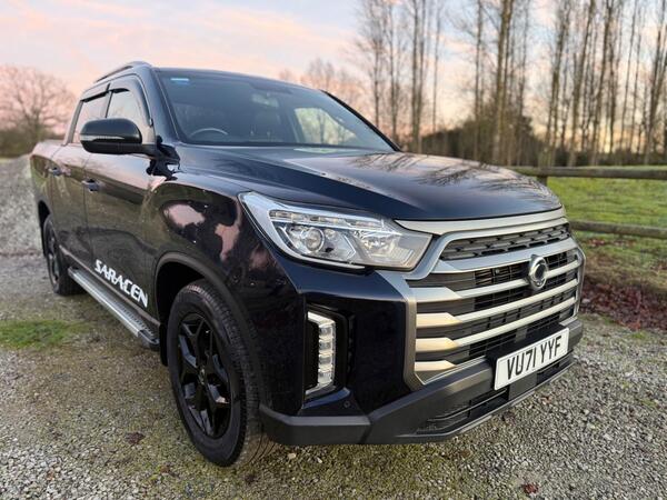 SsangYong Musso 2.2D Saracen Pickup Double Cab 4dr Diesel Auto 4WD Euro 6 (181 ps)