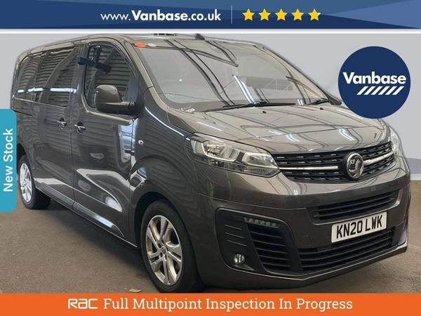 Vauxhall Vivaro 3000 2.0d 180PS Elite Double Cab Auto Short Wheelbase L1H1 Low Roof Van