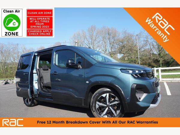 Peugeot e-Rifter 52kWh GT Standard MPV Auto 5dr (7.4kW Charger)