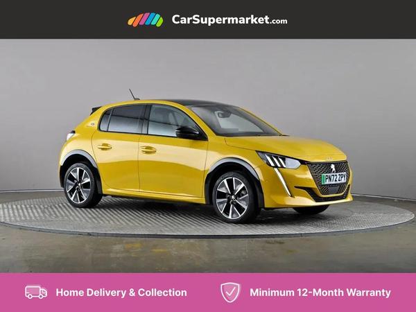 Peugeot E-208 50kWh GT Auto 5dr (7kW Charger)