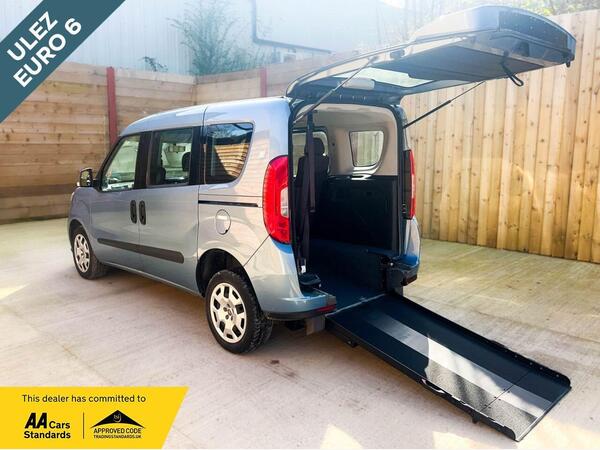 Fiat Doblo 4 Seat Wheelchair Accessible Disabled Access Vehicle WAV