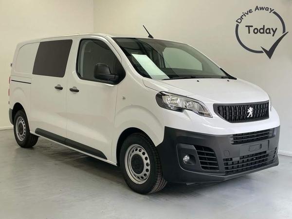 Peugeot Expert 2.0 BlueHDi 1200 Professional Premium + Standard Crew Van MWB Euro 6 6dr (6 Seat)