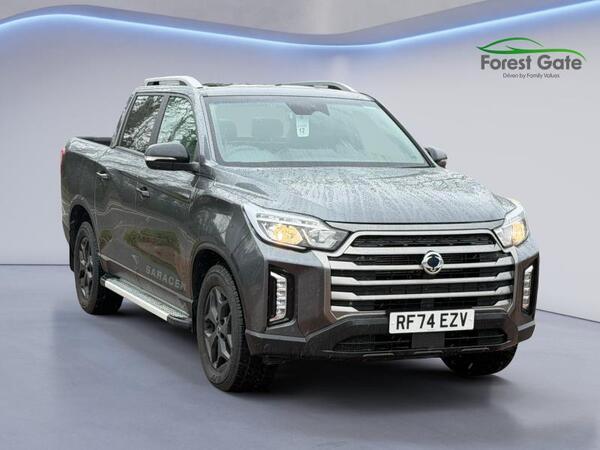 KGM Musso 2.2D Saracen Pickup Double Cab 4dr Diesel Auto 4WD Euro 6 (202 ps)