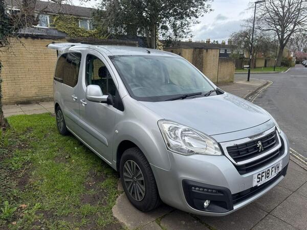 Peugeot Horizon WAV with Rear Entry Ramp, Electric Winch & 3 seats