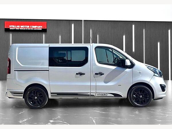 Vauxhall Vivaro 1.6 CDTi 2900 BiTurbo ecoTEC Limited Edition Nav Crew Van L1 H1 Euro 6 (s/s) 5dr (6 Seat)