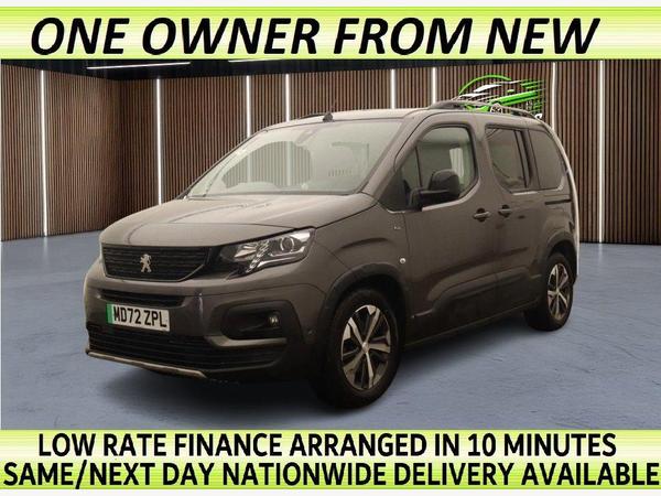 Peugeot e-Rifter 50kWh GT Standard MPV Auto 5dr (7.4kW Charger)