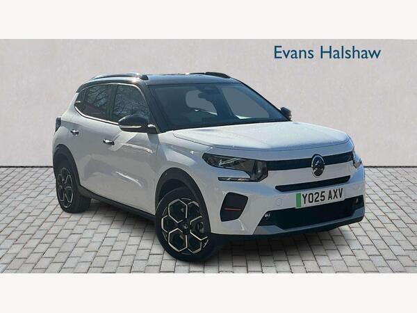 Citroen e-C3 Standard Range 44kWh MAX Auto 5dr (7.4kW Charger)