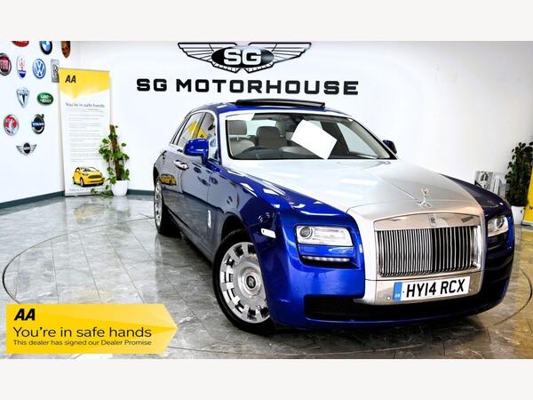 Rolls-Royce Ghost 6.6L 4d AUTO 563 BHP +FREE 6 MONTHS NATIONWIDE WARRANTY+