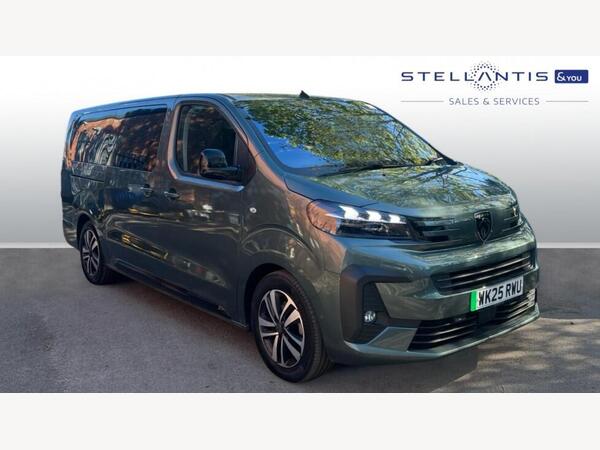 Peugeot e-Traveller 75kWh Allure Long MPV 5dr Electric Auto LWB (8 Seat, 11kW Charger) (136 ps)