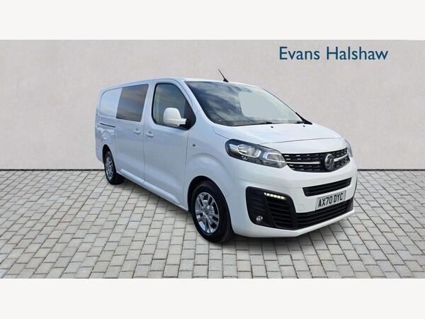 Vauxhall Vivaro 3100 2.0d 120PS Sportive H1 D/Cab