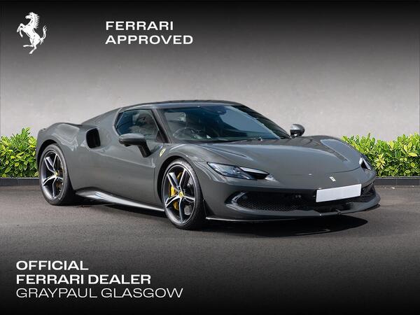 Ferrari 296 GTB 3.0T V6 7.45kWh F1 DCT Euro 6 (s/s) 2dr