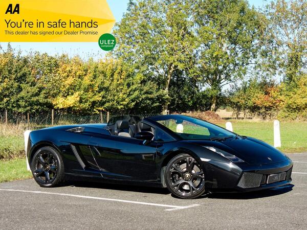 Lamborghini Gallardo 5.0 V10 Spyder EGear 4WD Euro 4 2dr