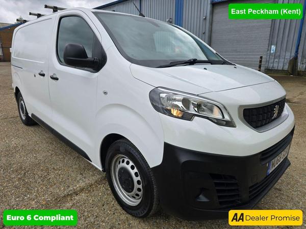 Peugeot Expert 1.6 BLUE HDI PROFESSIONAL STANDARD 95 BHP IN WHITE WITH 43,999 MILES AND A FULL SERVICE HISTORY, 3 OWNER FROM NEW, ULEZ COMPLIANT EURO 6 DIESEL PANEL