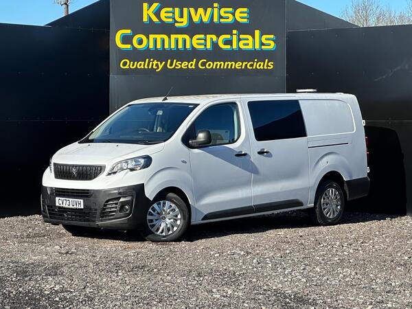 Peugeot Expert 2.0 BlueHDi 1200 Professional Premium Long Crew Van LWB Euro 6 (s/s) 6dr (6 Seat)