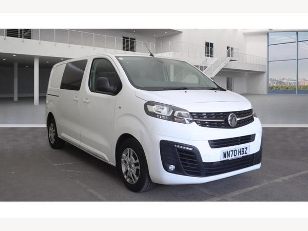 Vauxhall Vivaro 2.0 Turbo D 3100 Sportive Crew Van Double Cab 5dr Diesel Manual L1 H1 Euro 6 (s/s) (120 ps)