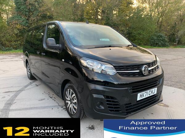 Vauxhall Vivaro Life 1.5 Turbo D Edition L LWB Euro 6 (s/s) 5dr (9 Seat)