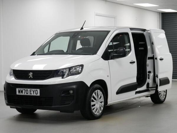 Peugeot Partner L2 1.5 BLUEHDI 100 BHP PROFESSIONAL LONG CREWCAB 5 SEATER