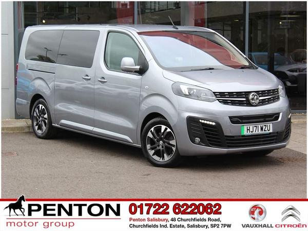 Vauxhall Vivaro-e Life 50kWh Elite Auto LWB 5dr (8 Seat, 7.4kW Charger)