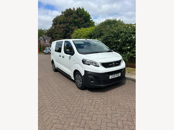 Peugeot Expert 2.0 BlueHDi 1400 Professional Standard Crew Van Double Cab 6dr Diesel Manual MWB Euro 6 (s/s) (6 Seat) (120 ps)