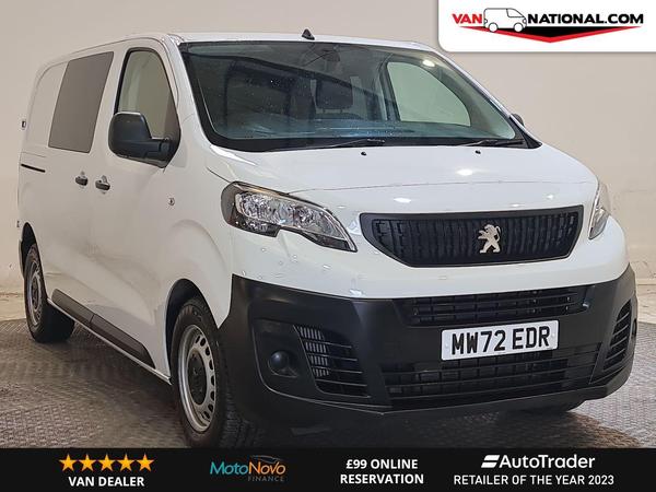 Peugeot Expert 2.0 BLUEHDI PROFESSIONAL PREMIUM L1 145 BHP MWB CREW VAN - NATIONWIDE DELIVERY AVAILABLE
