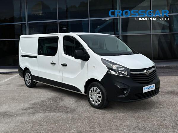 Vauxhall Vivaro 1.6 CDTi 2900 Crew Van L2 H1 Euro 6 (s/s) 5dr (6 Seat)