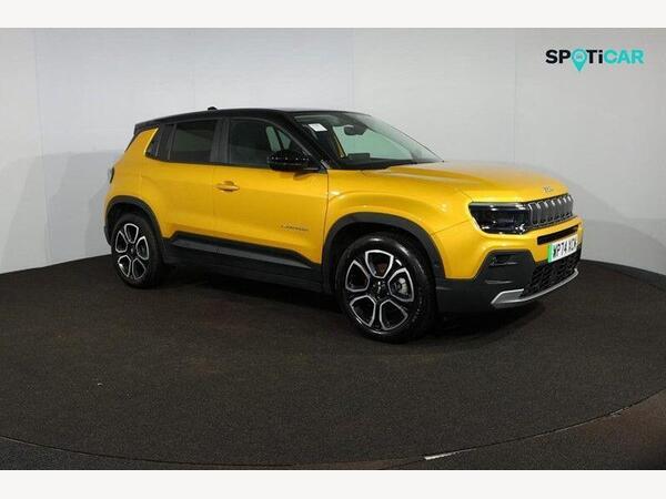 Jeep Avenger 54kWh e-Summit Auto 5dr