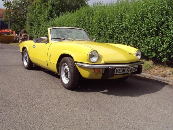 Triumph Spitfire 1.3 Convertible 2dr Petrol Manual (71 bhp)