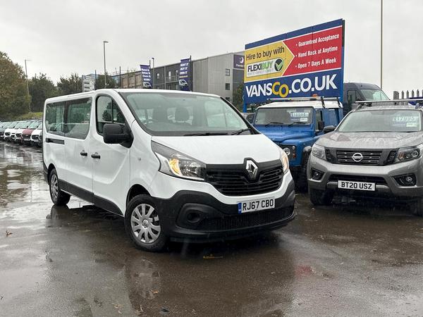 Renault Trafic 1.6 dCi ENERGY 29 Business Minibus 5dr Diesel Manual Euro 6 (s/s) (9 Seat) (125 ps)