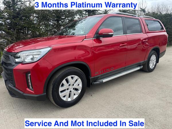SsangYong Musso 2.2D Rhino Auto 4WD L3 Euro 6 4dr
