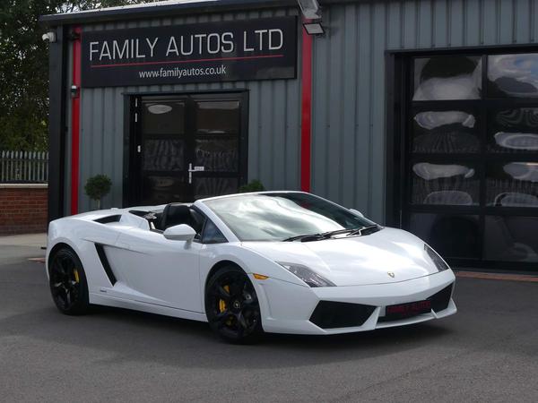 Lamborghini Gallardo 5.2 V10 LP 560-4 Spyder EGear 4WD Euro 5 2dr