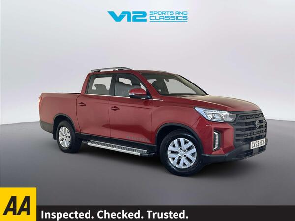 SsangYong Musso 2.2D Rhino Pickup Double Cab 4dr Diesel Auto 4WD L3 Euro 6 (181 ps)