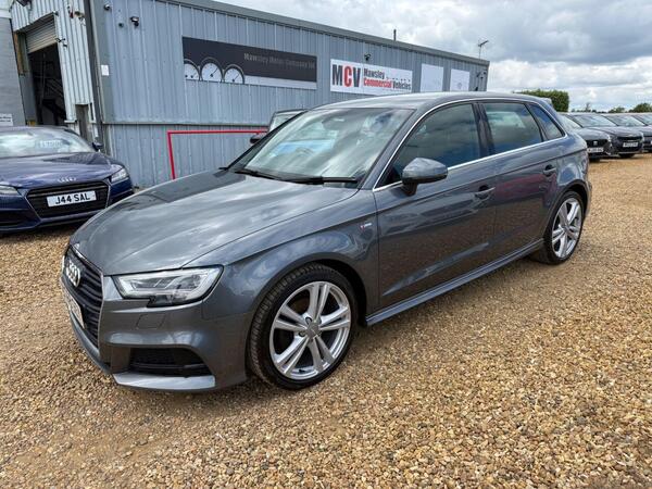 Audi A3 1.6 TDI 30 S line Sportback S Tronic Euro 6 (s/s) 5dr