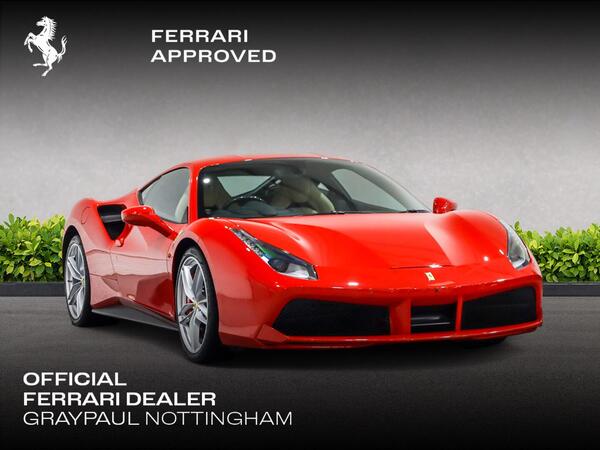 Ferrari 488 3.9T V8 GTB F1 DCT Euro 6 (s/s) 2dr