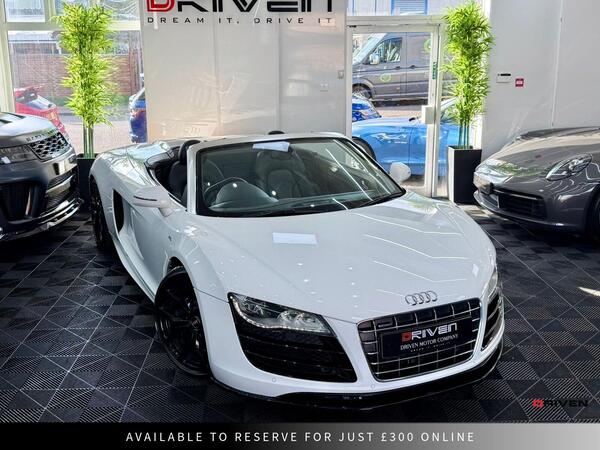 Audi R8 5.2 FSI V10 Spyder R Tronic quattro Euro 4 2dr