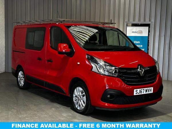 Renault Trafic 1.6 dCi 27 Sport Nav Crew Van 6dr Diesel Manual Euro 6