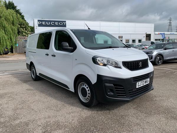 Peugeot Expert 2.0 BlueHDi 1200 Professional Premium Long Crew Van LWB Euro 6 (s/s) 6dr (6 Seat)
