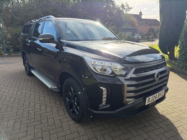 KGM Musso 2.2D Saracen Plus Pickup Double Cab 4dr Diesel Auto 4WD LWB Euro 6 (202 ps)