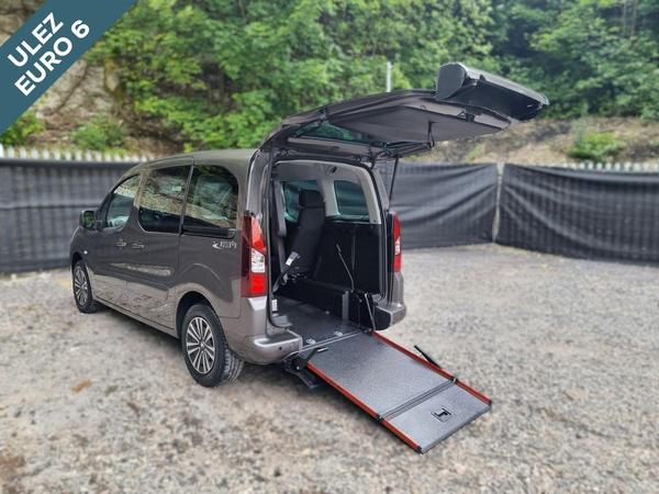 Peugeot Partner Tepee 3 Seat Wheelchair Accessible Disabled Access Ramp Car 5dr