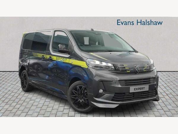 Peugeot Expert 2.2 BlueHDi Sport Standard Crew Van Double Cab 6dr Diesel EAT8 MWB Euro 6 (s/s) (180 ps)