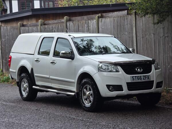 Great Wall Steed 2.0 TD S Pickup 4dr Diesel Manual 4X4 (222 g/km, 141 bhp)