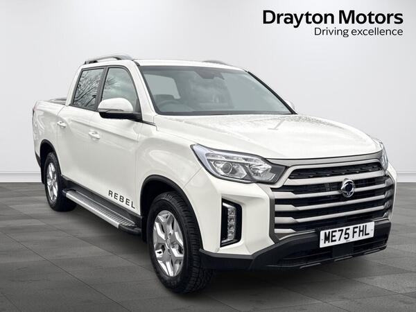 KGM Musso 2.2d Rebel Pickup Double Cab 4dr Diesel Auto 4wd Euro 6 (202 Ps)
