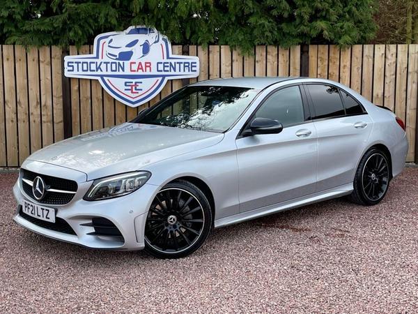 Mercedes-Benz C Class 2.0 C220d AMG Line Night Edition (Premium) G-Tronic+ Euro 6 (s/s) 4dr