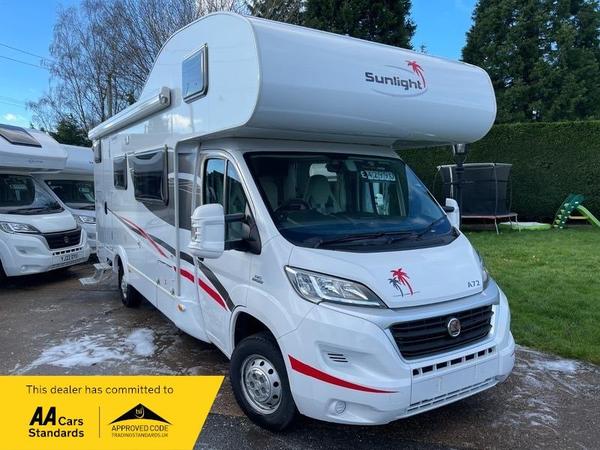 Fiat Ducato SUNLIGHT A72 6 BERTH MOTORHOME 4dr