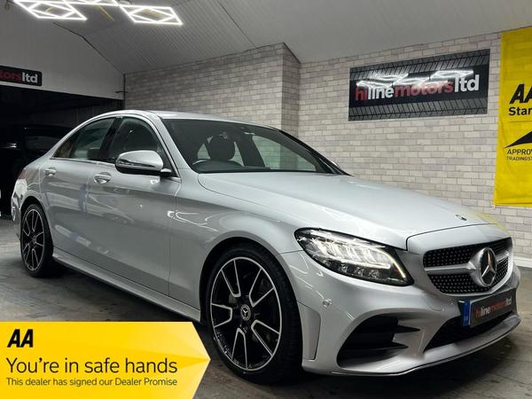 Mercedes-Benz C Class 2.0 C220d AMG Line G-Tronic+ Euro 6 (s/s) 4dr